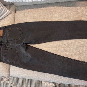 Madewell Women's Gray Straight Leg Pants